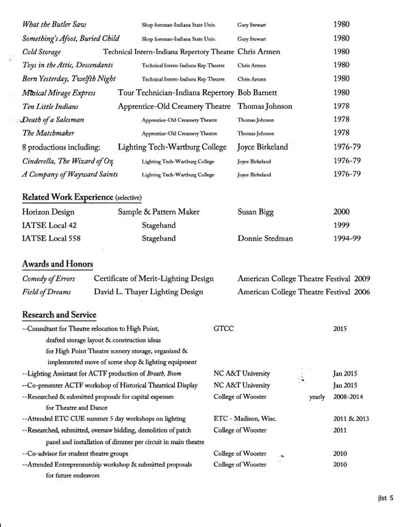 resume pg5